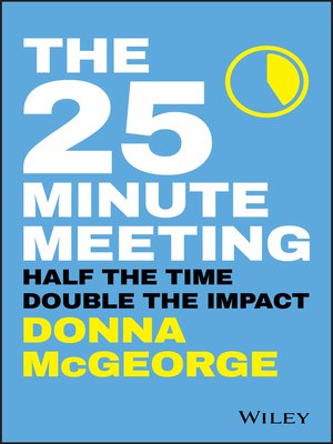 cover image of The 25 Minute Meeting